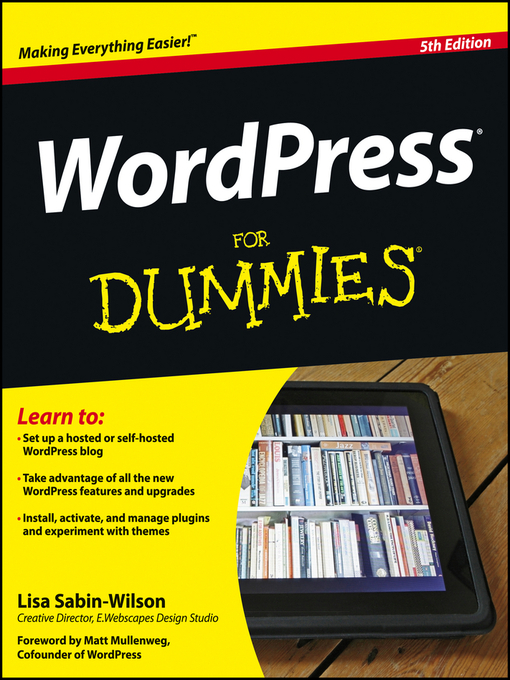 Title details for WordPress For Dummies by Lisa Sabin-Wilson - Available